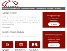 Tablet Screenshot of isobro.dk
